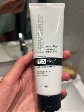 New, sealed, unopened: PCA SKIN Revitalize Therapeutic Papaya Mask